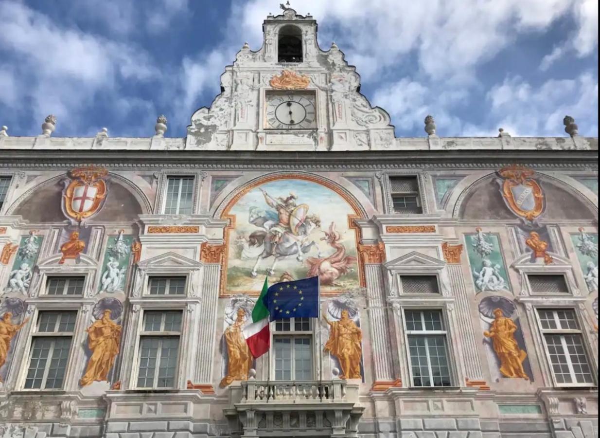 Amazing San Lorenzo 19, Rolli Palace Unesco - Stunning View Overlooking The Cathedral - Free Private Parking- Генуя Экстерьер фото